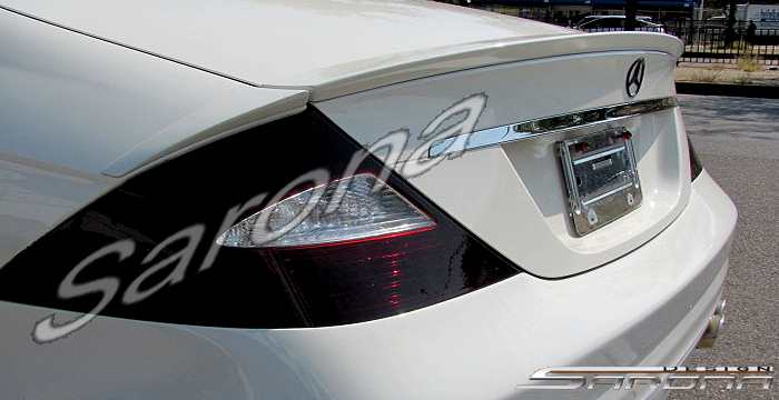 Custom Mercedes CLS Trunk Wing  Sedan (2005 - 2011) - $325.00 (Manufacturer Sarona, Part #MB-037-TW)